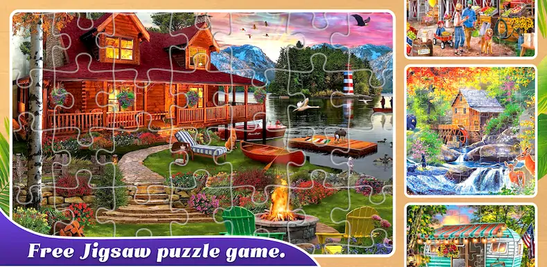 Скачать Fantasy Jigsaw - Magic Puzzle Взломанная [MOD Много денег] APK на Андроид