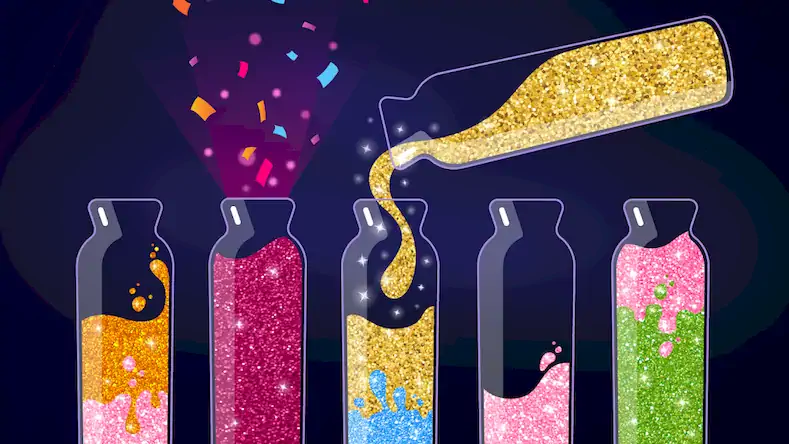 Скачать Бутылочки и Пробирки:Get Color Взломанная [MOD Бесконечные деньги] APK на Андроид