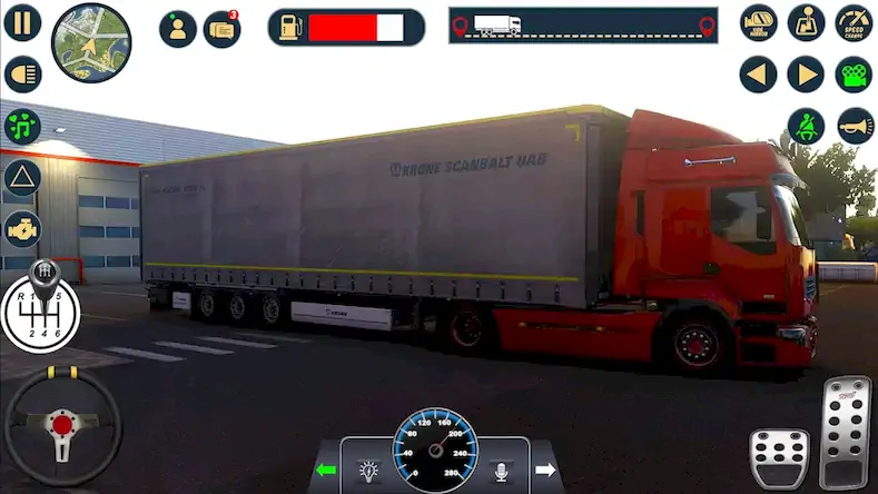 Скачать евро грузовой симулятор 3d Взломанная [MOD Всё открыто] APK на Андроид