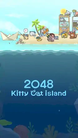 Скачать 2048 Kitty Cat Island Взломанная [MOD Unlocked] APK на Андроид