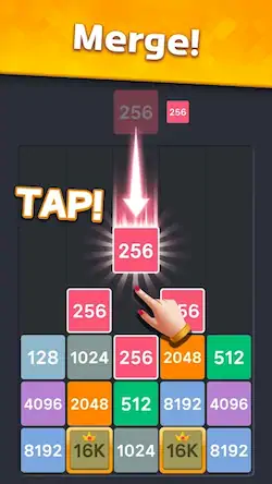 Скачать Drop Merge® : Number Puzzle Взломанная [MOD Всё открыто] APK на Андроид