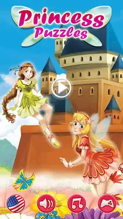 Скачать принцесса и девочек Пазлы Взломанная [MOD Много денег] APK на Андроид