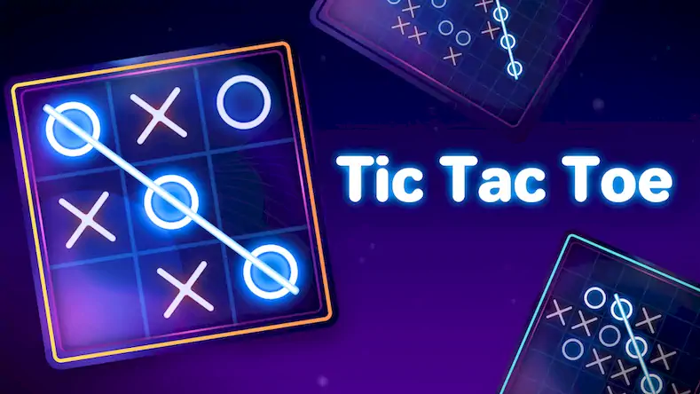 Скачать Tic Tac Toe 2 Player: XO Game Взломанная [MOD Много монет] APK на Андроид