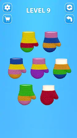 Скачать Cozy Knitting: Color Sort Game Взломанная [MOD Много денег] APK на Андроид