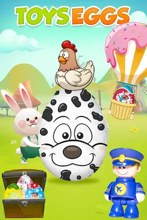 Скачать Яйца-сюрпризы - детские игры Взломанная [MOD Unlocked] APK на Андроид