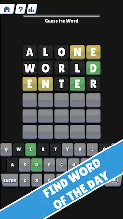 Скачать Wordly - Try to Guess Word Взломанная [MOD Много монет] APK на Андроид