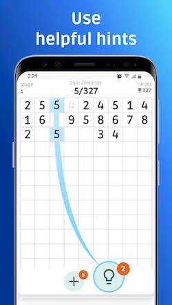 Скачать Number Crunch - Number Puzzle Взломанная [MOD Много монет] APK на Андроид