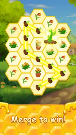 Скачать Honey Bottles - merge puzzle Взломанная [MOD Много монет] APK на Андроид