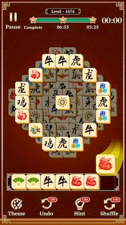 Скачать Mahjong Classic: 3 Tiles Взломанная [MOD Много денег] APK на Андроид