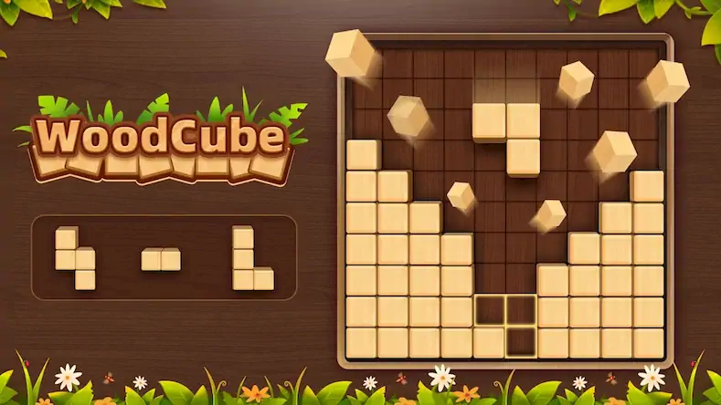 Скачать WoodCube: тетрис классический Взломанная [MOD Unlocked] APK на Андроид