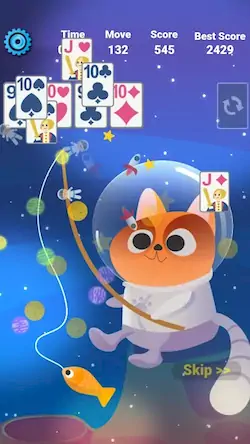 Скачать Solitaire Space™ Взломанная [MOD Бесконечные монеты] APK на Андроид