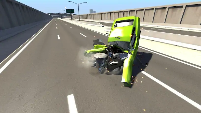 Скачать Car Crash III Beam Симулятор Р Взломанная [MOD Бесконечные деньги] APK на Андроид