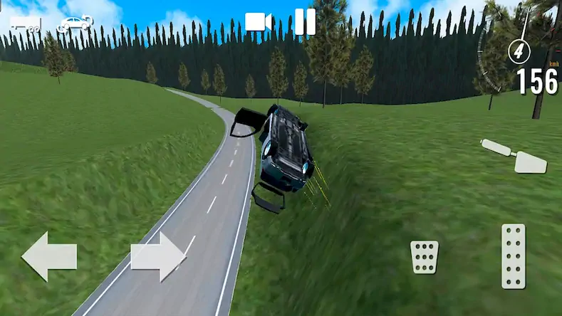 Скачать Car Crash Simulator: Accident Взломанная [MOD Бесконечные деньги] APK на Андроид