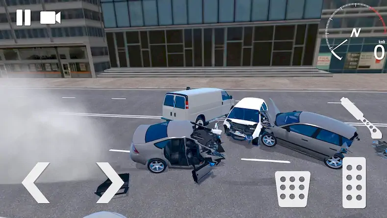 Скачать Traffic Crashes Car Crash Взломанная [MOD Всё открыто] APK на Андроид