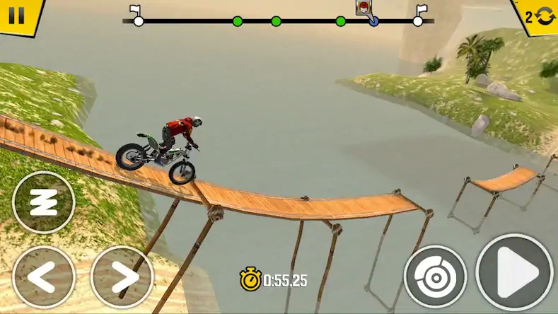 Скачать Trial Xtreme 4 Bike Racing Взломанная [MOD Бесконечные деньги] APK на Андроид