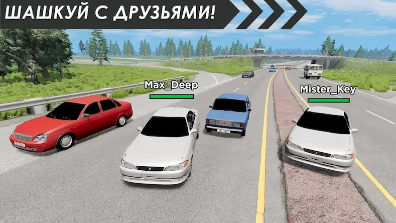 Скачать Traffic Racer Russia 2024 Взломанная [MOD Всё открыто] APK на Андроид