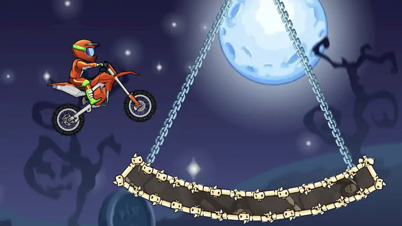Скачать Moto X3M Bike Race Game Взломанная [MOD Много монет] APK на Андроид