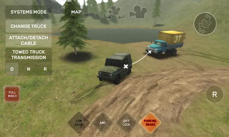 Скачать Dirt Trucker: Muddy Hills Взломанная [MOD Бесконечные монеты] APK на Андроид