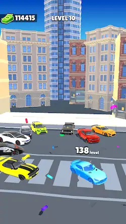 Скачать Level Up Cars Взломанная [MOD Много монет] APK на Андроид