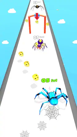 Скачать Insect Evolution Run Взломанная [MOD Unlocked] APK на Андроид