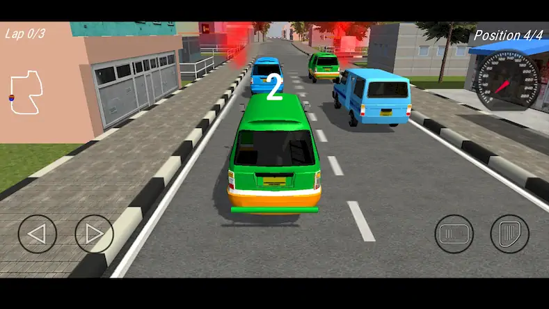 Скачать Angkot : Street Racing Взломанная [MOD Много денег] APK на Андроид