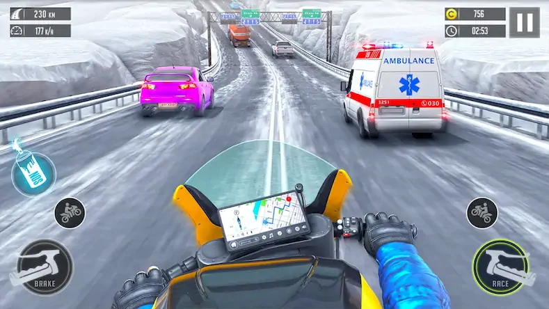 Скачать гоночные игры мотоцикл игра Взломанная [MOD Всё открыто] APK на Андроид