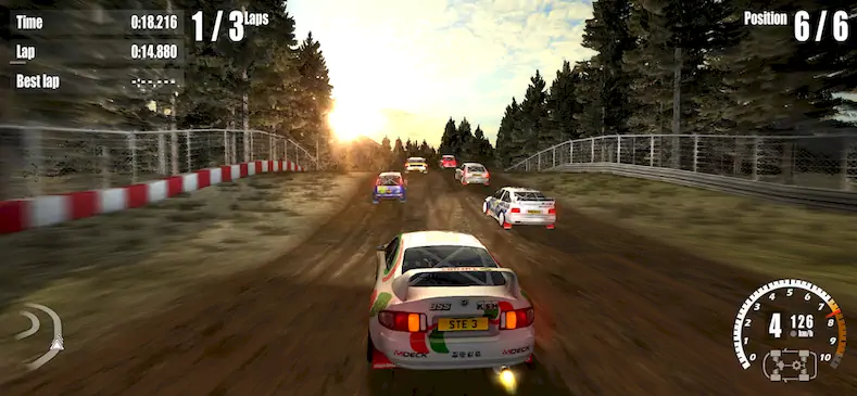 Скачать Rush Rally 3 Demo Взломанная [MOD Бесконечные деньги] APK на Андроид