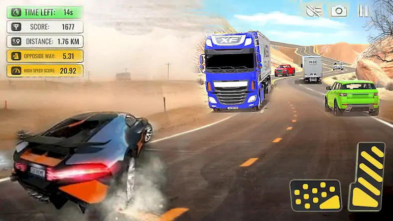 Скачать Traffic Racer Traffic Games Взломанная [MOD Много монет] APK на Андроид