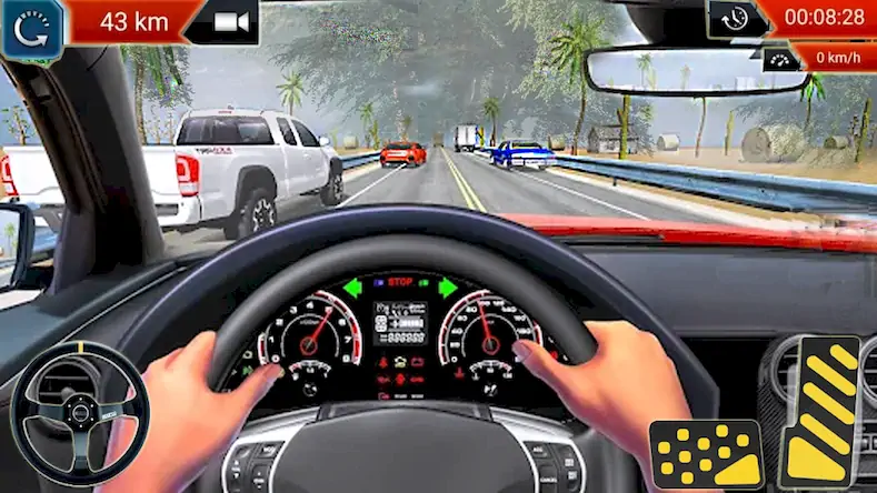 Скачать Traffic Racer Traffic Games Взломанная [MOD Много монет] APK на Андроид