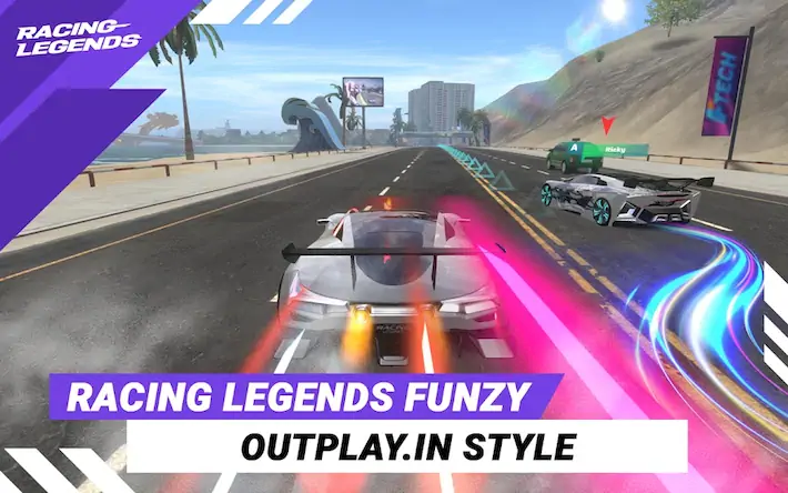 Скачать Racing Legends Funzy Взломанная [MOD Unlocked] APK на Андроид