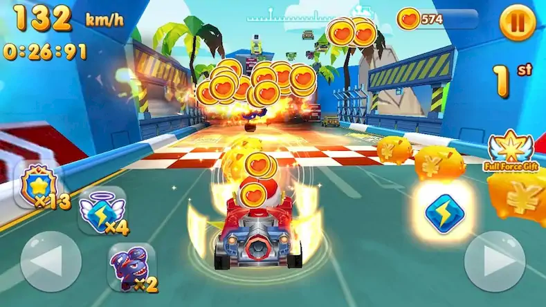 Скачать Toons Star Racers Взломанная [MOD Много монет] APK на Андроид