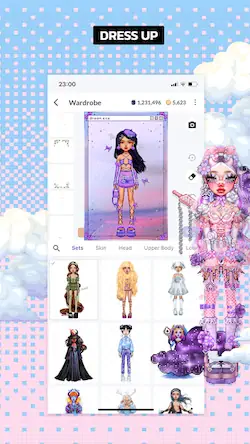 Скачать Everskies: Virtual Dress up Взломанная [MOD Бесконечные монеты] APK на Андроид