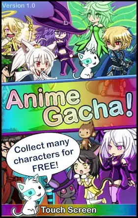 Скачать Anime Gacha! (Simulator & RPG) Взломанная [MOD Много денег] APK на Андроид