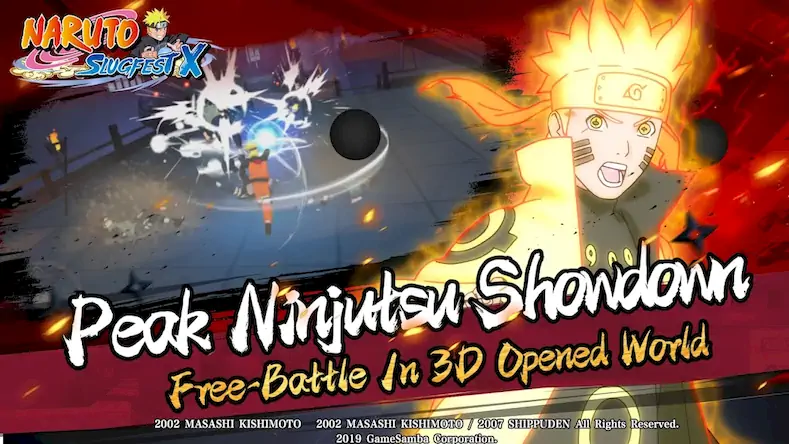 Скачать Naruto:SlugfestX Взломанная [MOD Всё открыто] APK на Андроид