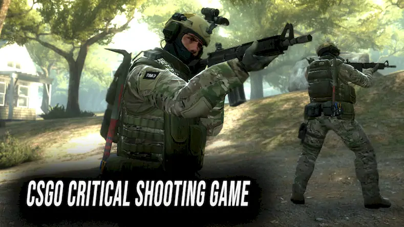 Скачать Counter-Strike CT-GO автоном Взломанная [MOD Бесконечные деньги] APK на Андроид