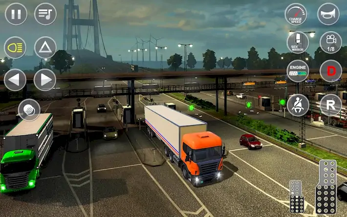 Скачать Euro Truck Transport Simulator Взломанная [MOD Unlocked] APK на Андроид