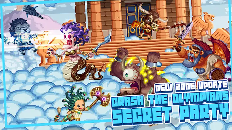 Скачать Bit Heroes Quest: Pixel RPG Взломанная [MOD Unlocked] APK на Андроид