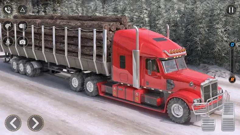 Скачать Mud Truck Snow Driving Game 3d Взломанная [MOD Бесконечные деньги] APK на Андроид