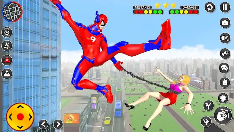 Скачать Человек-паук-герой: игры-пауки Взломанная [MOD Много денег] APK на Андроид
