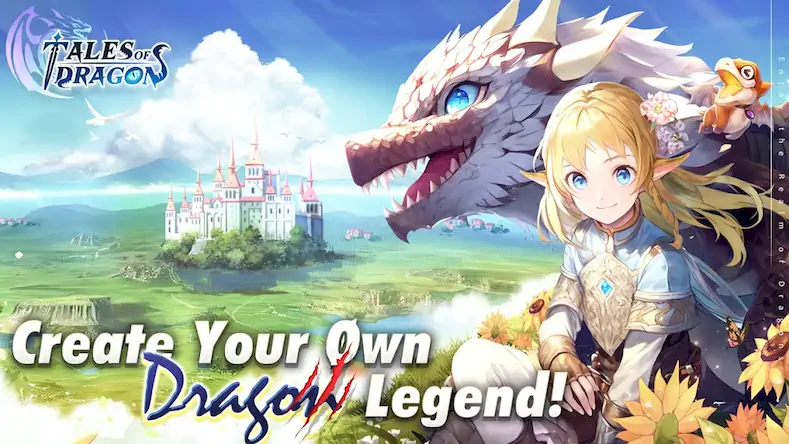 Скачать Tales of Dragon - Fantasy RPG Взломанная [MOD Бесконечные деньги] APK на Андроид