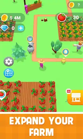 Скачать Farm Land 3D Взломанная [MOD Много монет] APK на Андроид