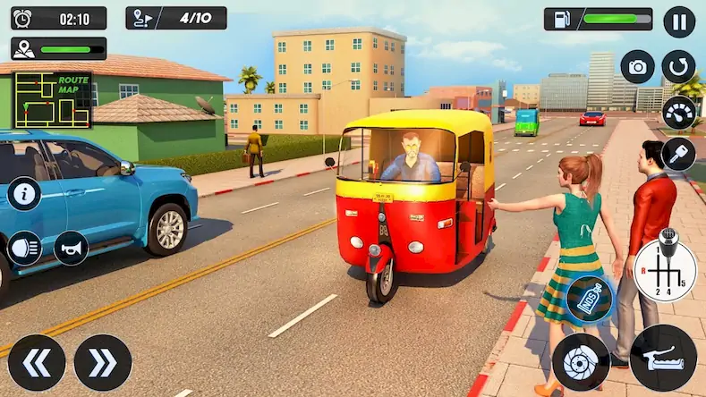 Скачать Тук Тук Авто Вождение Игры 3D Взломанная [MOD Бесконечные монеты] APK на Андроид