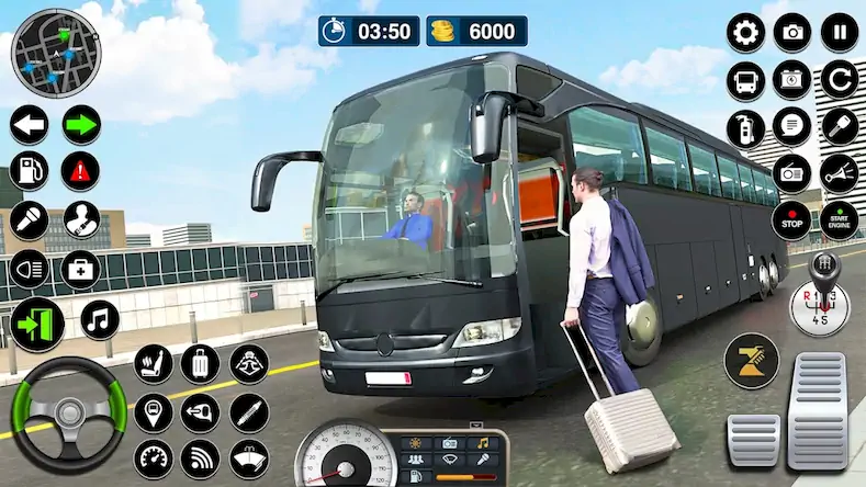 Скачать Вождение автобуса - Симуляторы Взломанная [MOD Много монет] APK на Андроид