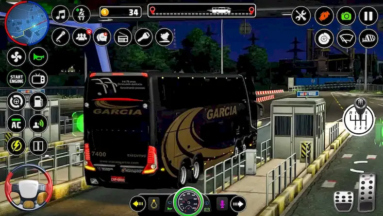 Скачать Public Coach Bus Driving Game Взломанная [MOD Unlocked] APK на Андроид