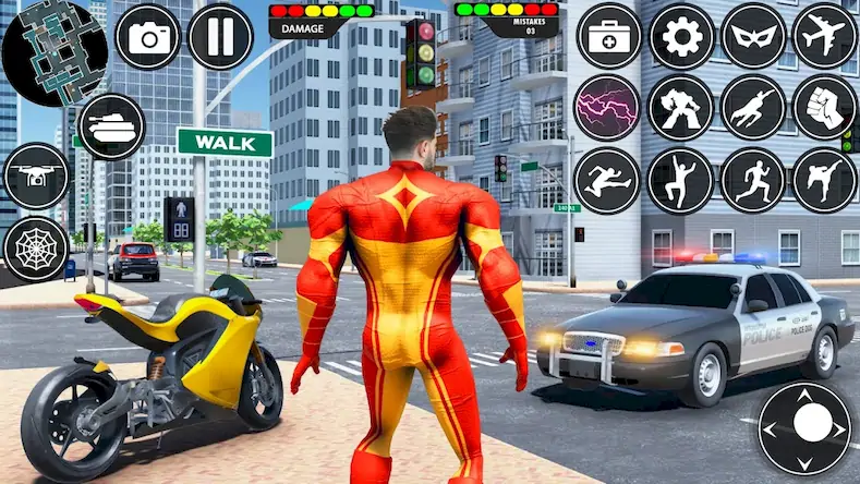 Скачать Rope Hero: Speed Hero Games Взломанная [MOD Много денег] APK на Андроид