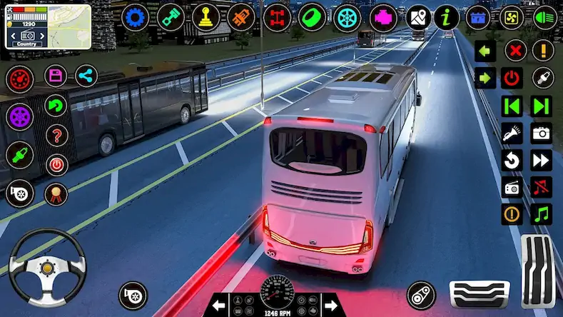 Скачать США умный автобус игры 3d Взломанная [MOD Много денег] APK на Андроид