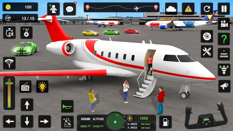Скачать City Pilot Cargo Plane Games Взломанная [MOD Unlocked] APK на Андроид