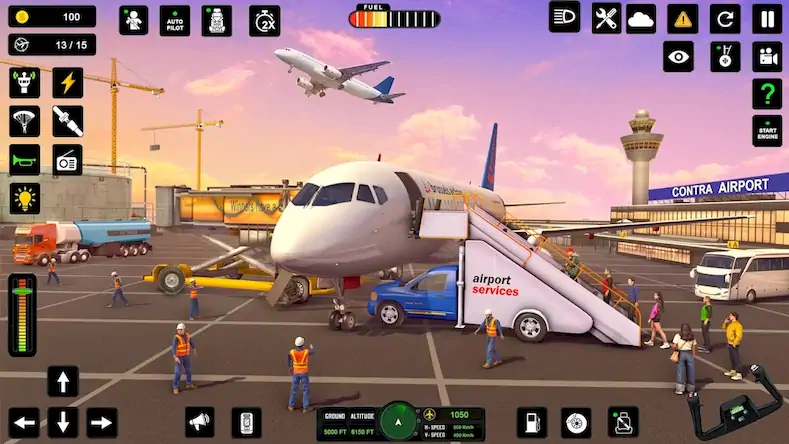 Скачать City Pilot Cargo Plane Games Взломанная [MOD Unlocked] APK на Андроид