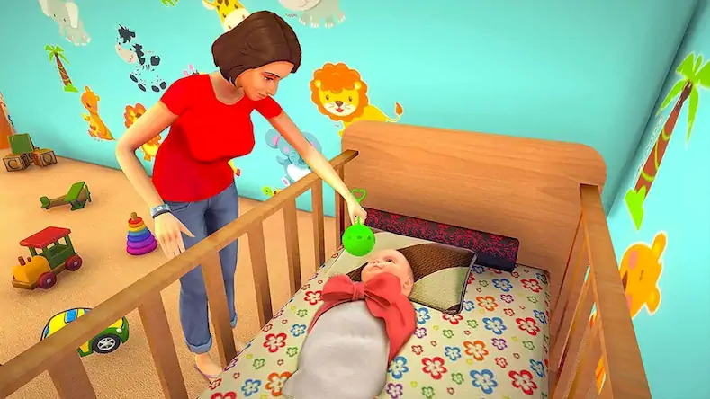 Скачать Virtual Pregnant Mom Baby Care Взломанная [MOD Бесконечные монеты] APK на Андроид