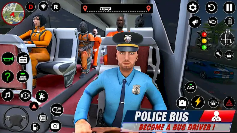 Скачать Полицейский автобус Взломанная [MOD Unlocked] APK на Андроид